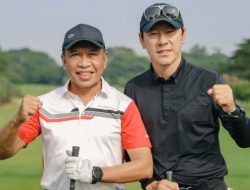Menpora Main Golf bersama Shin Tae-Yong sambil Diskusikan Masa Depan Sepak Bola Indonesia