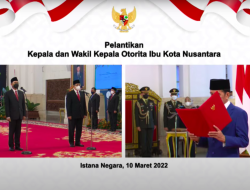 Bambang Susantono Resmi Jadi Kepala Otorita Ibu Kota Nusantara