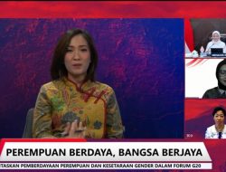 Presidensi G20 Indonesia Dorong Kesetaraan dan Pemberdayaan Perempuan