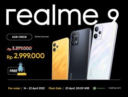 Realme 9 4G Dengan Kamera 108MP Meluncur di Indonesia