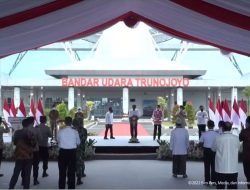 Bertolak ke Jatim, Presiden Jokowi Resmikan Bandara Trunojoyo