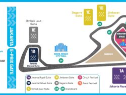 Siap Digelar, Ajang Formula E dalam Tahap Pemasangan Grandstand