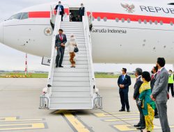 Presiden Jokowi dan Rombongan Transit di Amsterdam Sebelum ke Washington