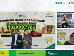 Pegadaian Umumkan 12 Nasabah Pemenang Program April Emas