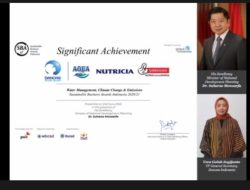 Danone Indonesia Raih Penghargaan Sustainable Business Award 2022 untuk Kategori Manajemen Energi