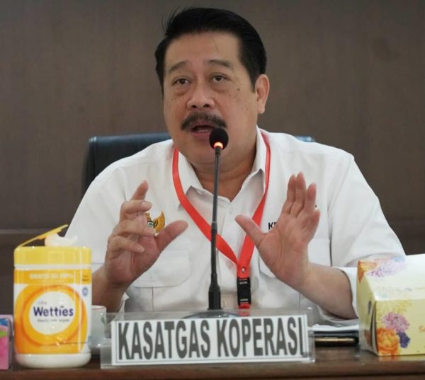 Ketua Satgas Penanganan Koperasi Bermasalah Agus Santoso (Foto Beritakota.id)