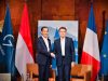 Presiden Jokowi Bahas Situasi Terkini Rusia dengan Presiden Macron