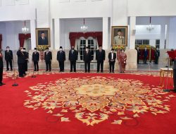 Presiden Lantik Dua Menteri dan Tiga Wakil Menteri Baru