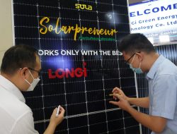 Jalin Sinergi Longi dan SolaRUV Kembangkan Solarpreuner Berkualitas