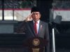 Presiden Jokowi Pimpin Upacara HUT ke-77 TNI