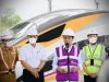 Presiden Joko Widodo Kunjungi Stasiun Kereta Cepat Jakarta Bandung di Tegalluar
