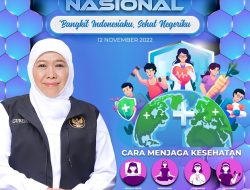 Hari Kesehatan Nasional, Gubernur Khofifah: Kesehatan adalah Modal untuk Jatim Bangkit Lebih Kuat dan Hebat