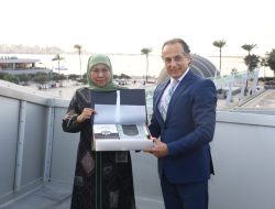Gubernur Khofifah Jajaki Kerjasama Dengan Perpustakaan Bibliotheca Alexandrina Mesir