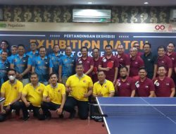 Gelar Tenis Meja, Pegadaian Kanwil VIII Jakarta 1 Semarakkan Rangkaian HUT OJK ke-11