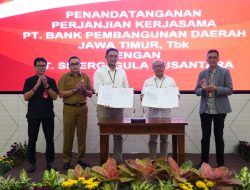 Bank Jatim Jalin Kerjasama dengan PT Sinergi Gula Nusantara