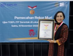 IIEF Catatkan Sejarah Rekor Muri Gelar Ujian TOEFL ITP Serentak dan Terbanyak