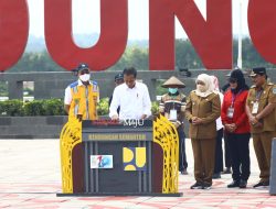 Presiden Jokowi Resmikan Bendungan Semantok Nganjuk