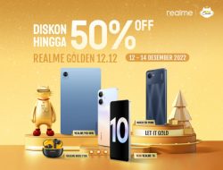 Sambut Akhir Tahun, realme Golden 12.12 Puncak Diskon Terbesar Hingga 50 Persen