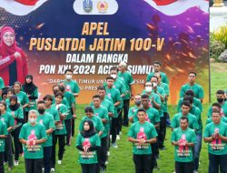 Gubernur Khofifah Bakar Semangat Para Atlet saat Resmikan Puslatda Jatim 100-V
