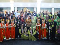 Gubernur Khofifah Kukuhkan Paguyuban Masyarakat Jawa Timur di Sumatera Selatan