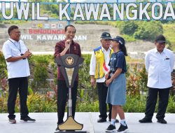 Resmikan Bendungan Kuwil, Presiden Jokowi: Tak Hanya Keperluan Irigasi, Bendungan Ini Bisa Mereduski Banjir di Sulut