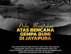 Gubernur Khofifah Sampaikan Belasungkawa Atas Gempa Papua