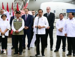 Jokowi Kirim 140 Ton Bahan Makanan untuk Korban Gempa Turki