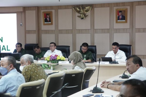 Badan Pangan Nasional/National Food Agency (NFA) gelar pertemuan dengan perwakilan stakeholder pangan nasional dari Kementerian/Lembaga, asosiasi, serta pelaku usaha dalam Forum Rembug Pangan Pengamanan Hari Besar Keagamaan Nasional (HBKN) Puasa dan Idulfitri 2023.