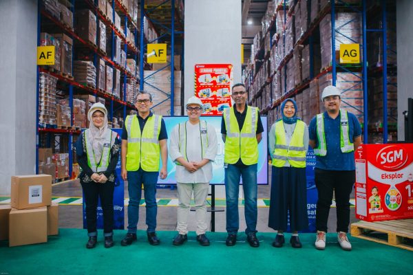 Danone Specialized Nutrition Indonesia meresmikan Logos Cileungsi Distribution Center sebagai warehouse terbaru untuk menjaga ketersediaan area penyimpanan bahan baku dan produk jadi perusahaan secara efisien dan berkelanjutan (Dok.Beritakota.id)