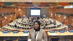 Sururoh Tullah Adedoin Uthman, seorang wanita muda Indonesia, telah terpilih untuk mewakili Indonesia pada Forum Pemuda ECOSOC 2023 di markas besar PBB di New York (Dok. Beritakota.id)
