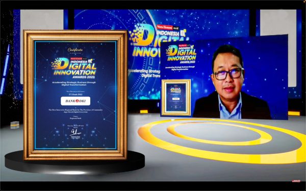 Go Digital, Bank DKI Raih Penghargaan Indonesia Digital Innovation Awards 2023