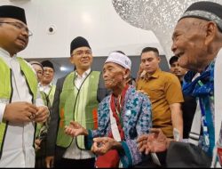Perdana, Menag Lepas Penerbangan Haji dari Bandara Kertajati