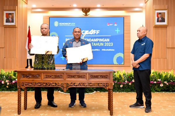 Foto: KemenkopUKM Gandeng Kampus Bisnis Umar Usman sebagai Inkubator Bisnis Pelaku Usaha Mikro