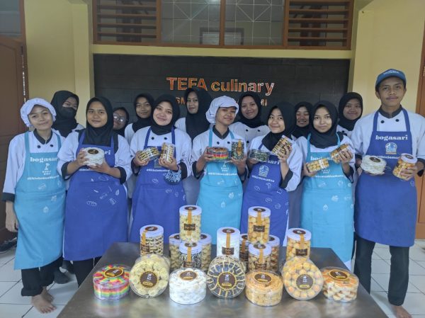 Program SMK Pusat Keunggulan Bogasari Cetak Omset Rp 300 Juta