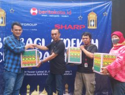 Sambut Lebaran, Beritakota Kembali Salurkan Paket Lebaran untuk Jurnalis