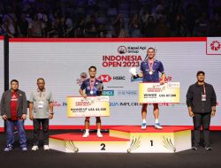 BNI Apresiasi Ginting Sabet Runner-up Indonesia Open 2023