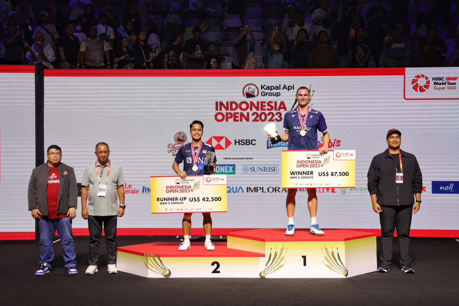 BNI sangat mengapresiasi perjuangan Ginting yang berhasil mencapai partai puncak dalam gelaran Indonesia Open 2023.