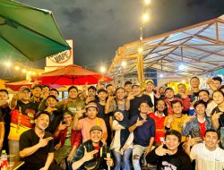 Pedagang Layangan Inisiasi Nobar Indonesia Vs Argentina di Warung Jajan Palmerah