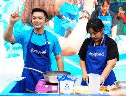 Seru! Cooking Demo Bareng Seleb Chef Nicky Tirta di Rumah Indofood Jakarta Fair