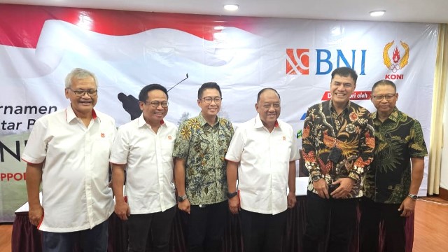 PT Bank Negara Indonesia (Persero) Tbk. atau BNI bekerja sama dengan Komite Olahraga Nasional Indonesia (KONI) menggelar turnamen golf bertajuk "BNI-KONI OPEN 2023, Support For Indonesia Sports".
