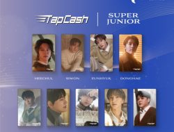 HUT ke-77, BNI Luncurkan Tapcash Desain Super Junior