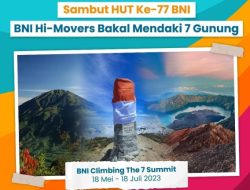 BNI Gelar Olahraga Golf Hingga Daki 7 Gunung Meriahkan HUT ke-77