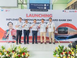 Asyik, JakCard Bank DKI Bisa Digunakan Sebagai Tiket Perjalanan KRL