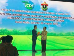 Unhas Makassar Gandeng ICDF Kembangkan Varietas Padi Unggul