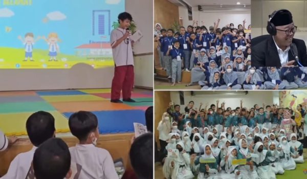 Talkshow The Leader dengan tema “Anak Indonesia Cerdas Literasi dan Bermedia Sosial” oleh sindonews dan MNC Trijaya FM, Kamis (3/8/2023).