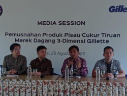 800 Ribu Pisau Cukur Palsu Merek Getlitey Dimusnahkan