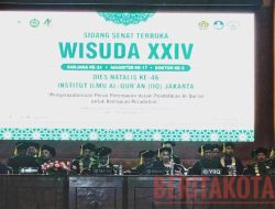 Institut Ilmu Al-Quran Jakarta Gelar Wisuda XXIV