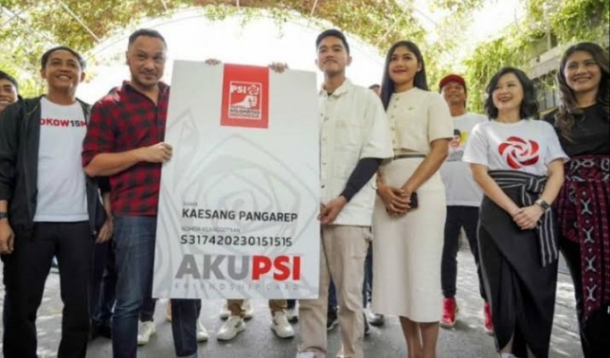 Kaesang Pangarep bergabung dengan Partai Solidaritas Indonesia (PSI)/Ist