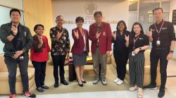 Humas Untar mendapat kunjungan dari tim Humas Perguruan Tinggi Negeri, Universitas Nusa Cendana (Undana), Kupang, NTT, Selasa (13/9) di Kampus 1 Untar