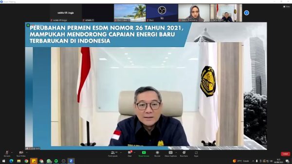 Ir. Yudo Dwinanda Priaadi, M.S., Direktur Jenderal Energi Baru, Terbarukan dan Konservasi Energi Kementerian ESDM